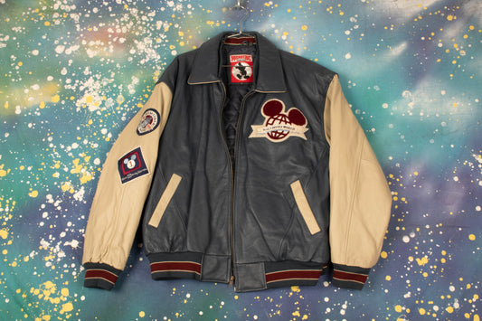 Walt DISNEY World 25th Anniversary Vintage Denim Jacket Size 2XL