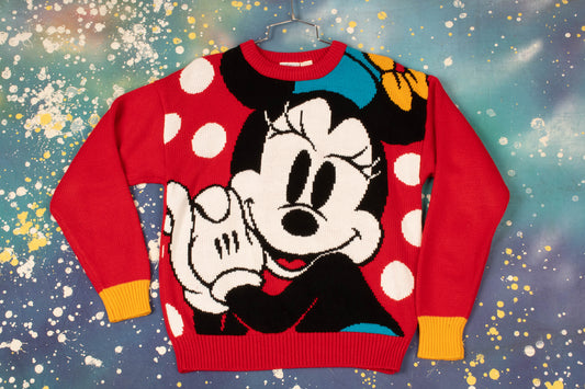 MICKEY & Co. Minnie Mouse Vintage Disney Sweater Size M